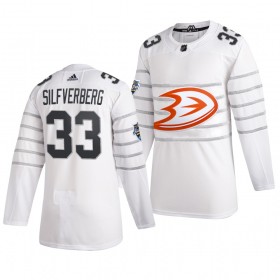 Anaheim Ducks Jakob Silfverberg 33 Weiß Adidas 2020 NHL All-Star Trikot Authentic - Herren